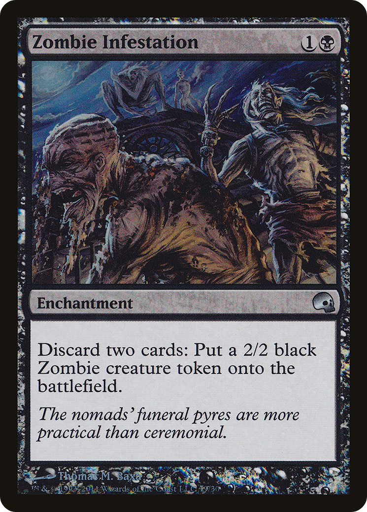 Zombie Infestation (GRV-019)  Foil - Premium Deck Series: Graveborn