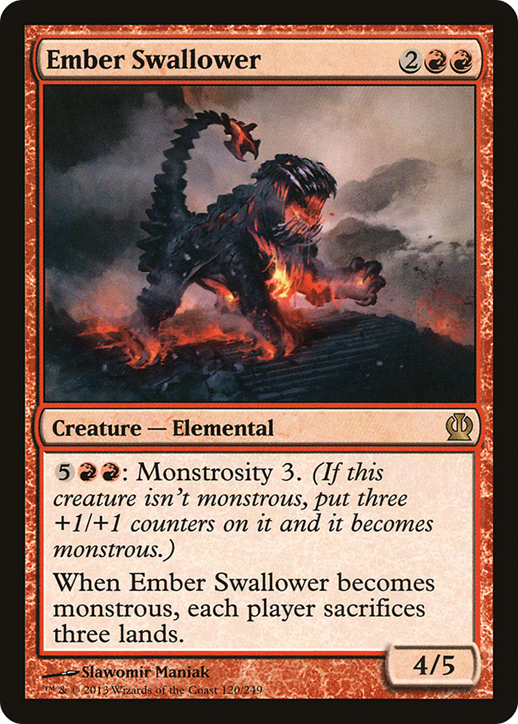 Ember Swallower (THS-120)  Foil - Theros