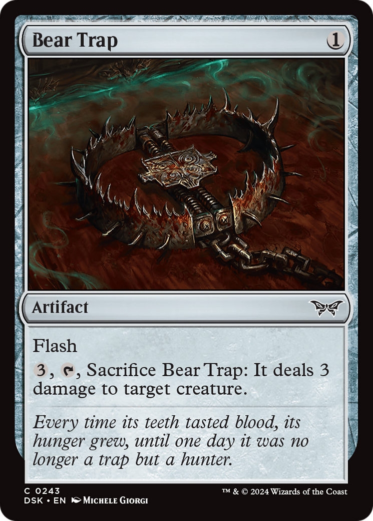 Bear Trap (DSK-243)  - Duskmourn: House of Horror