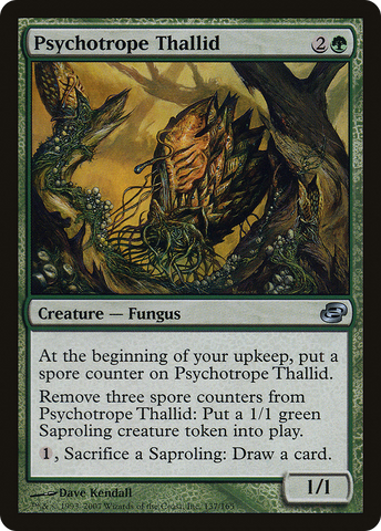 Psychotrope Thallid (PLC-137)  Foil - Planar Chaos