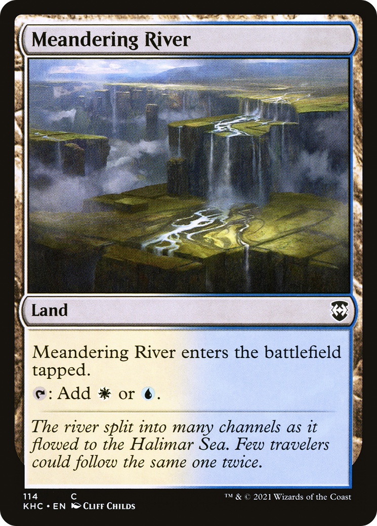 Meandering River (KHC-114)  - Kaldheim Commander