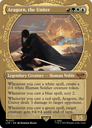 Aragorn, the Uniter (Showcase) (LTR-317)  Foil - The Lord of the Rings: Tales of Middle-earth: (Showcase) (Borderless)