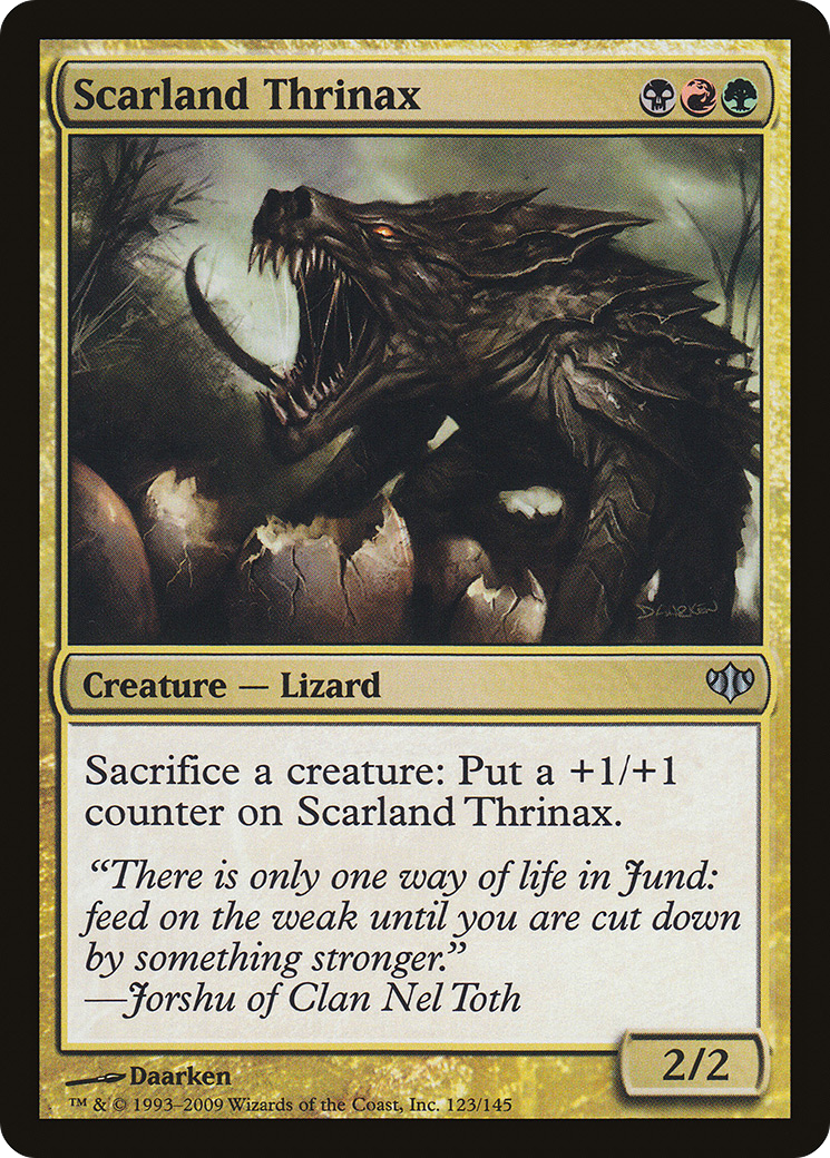 Scarland Thrinax (CON-123)  Foil - Conflux