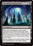 Corroding Dragonstorm (TDM-075)  - Tarkir: Dragonstorm: (enchantment)