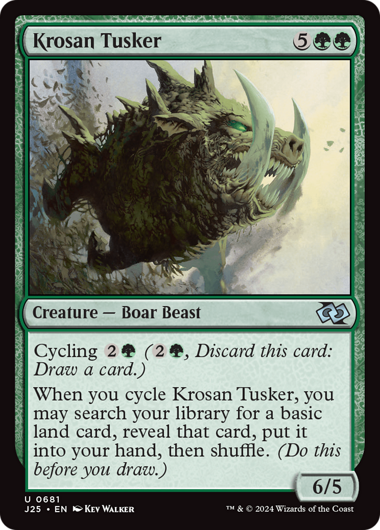 Krosan Tusker (J25-681)  - Foundations Jumpstart