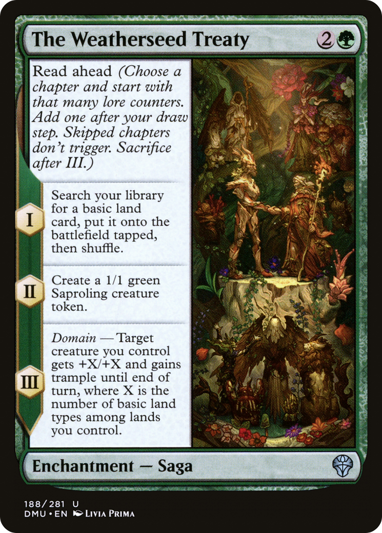 The Weatherseed Treaty (DMU-188)  - Dominaria United