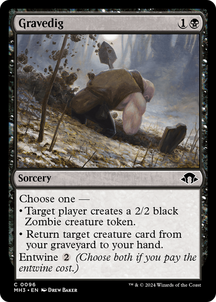 Gravedig (MH3-096)  - Modern Horizons 3