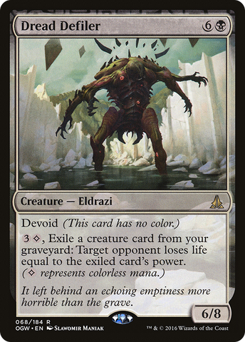 Dread Defiler (OGW-068)  Foil - Oath of the Gatewatch