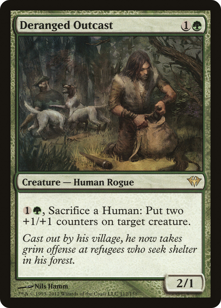 Deranged Outcast (DKA-112)  - Dark Ascension