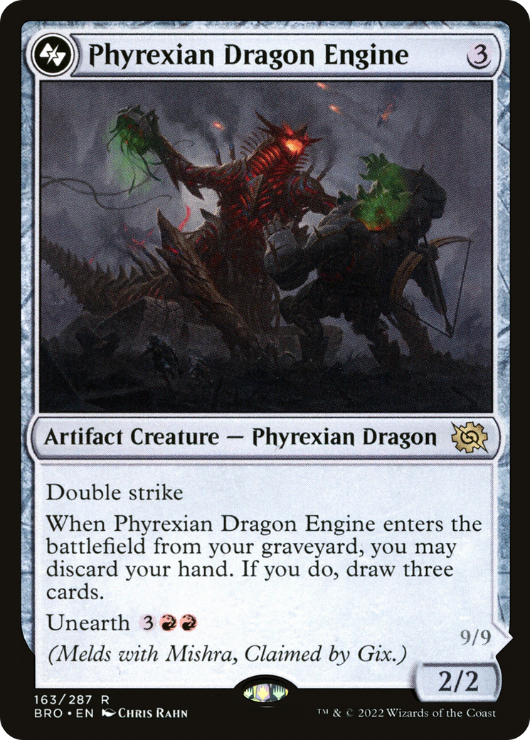 Phyrexian Dragon Engine (BRO-163)  - The Brothers' War