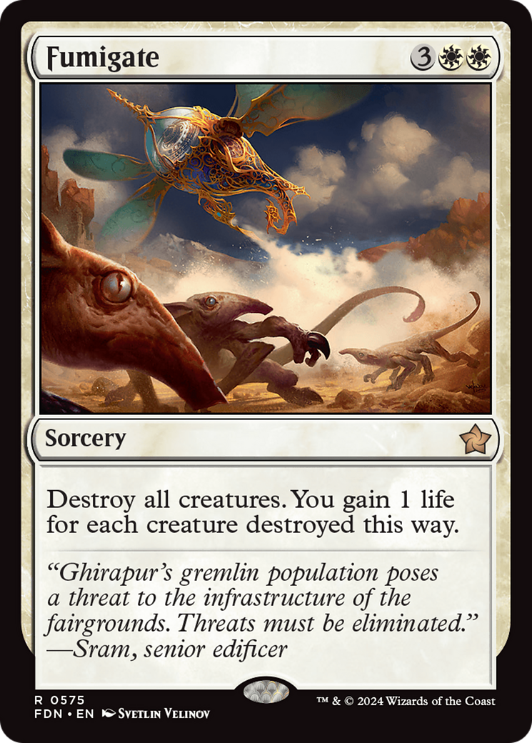 Fumigate (FDN-575)  - Foundations
