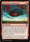 Breaching Dragonstorm (TDM-101)  - Tarkir: Dragonstorm: (enchantment)