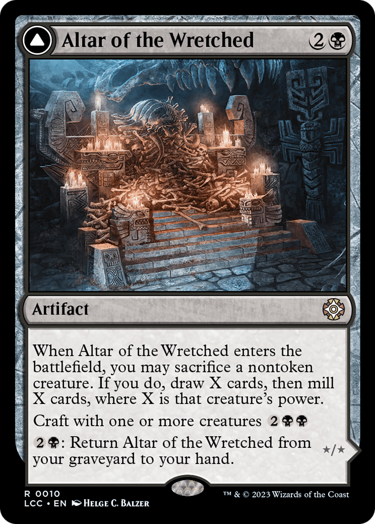 Altar of the Wretched (LCC-010)  - The Lost Caverns of Ixalan Commander