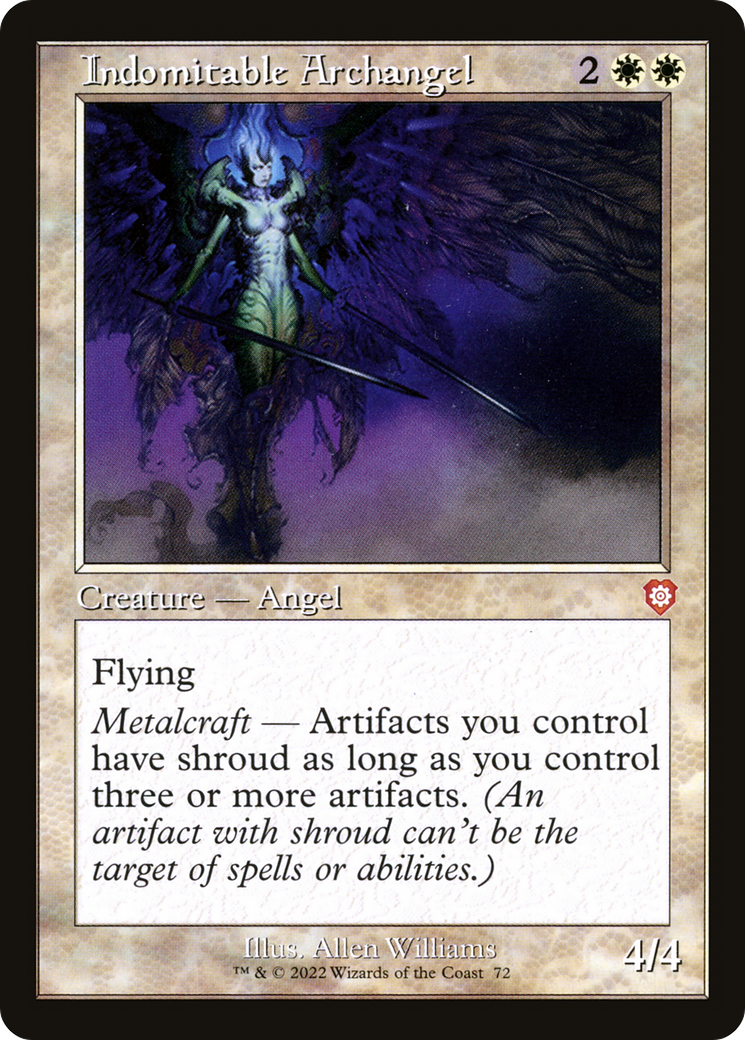 Indomitable Archangel (Retro Frame) (BRC-072)  - The Brothers' War Commander