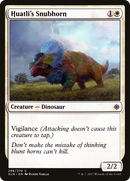 Huatli's Snubhorn (XLN-286)  Foil - Ixalan