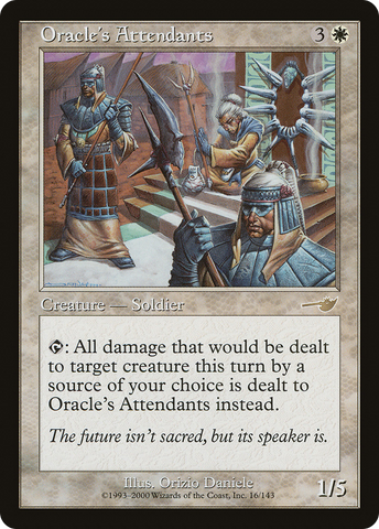 Oracle's Attendants (NMS-016)  Foil - Nemesis