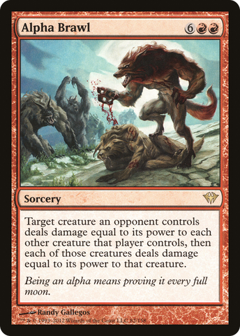 Alpha Brawl (DKA-082)  - Dark Ascension