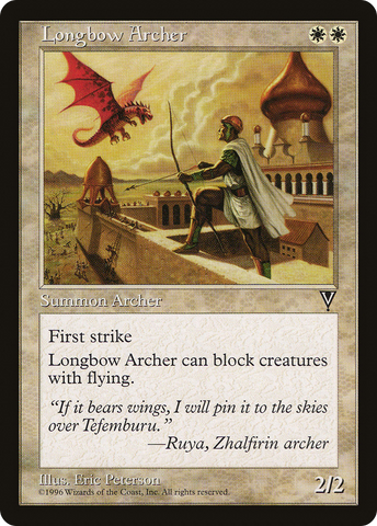 Longbow Archer (VIS-)  - Visions