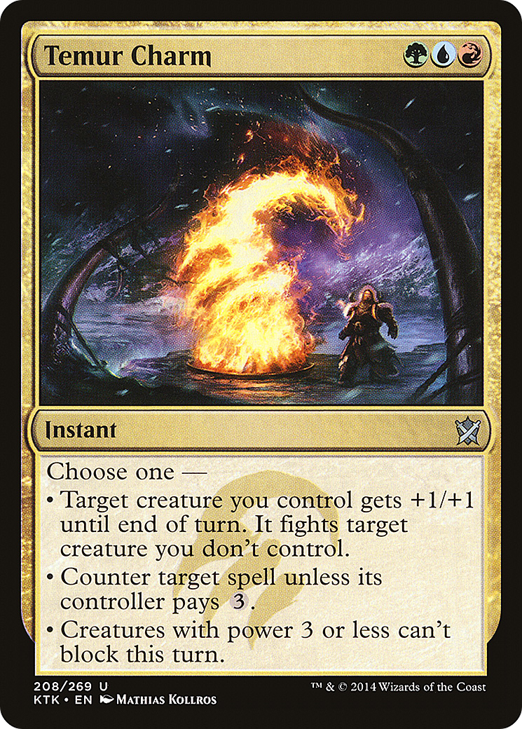 Temur Charm (KTK-208)  - Khans of Tarkir
