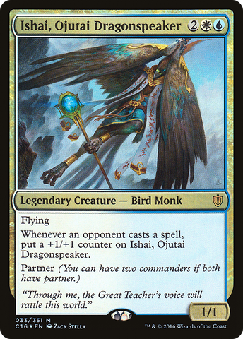 Ishai, Ojutai Dragonspeaker (C16-033)  Foil - Commander 2016