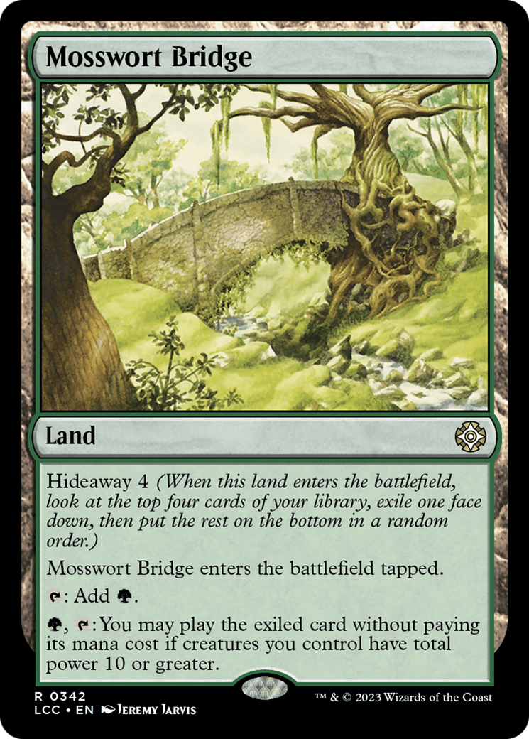 Mosswort Bridge (LCC-342)  - The Lost Caverns of Ixalan Commander