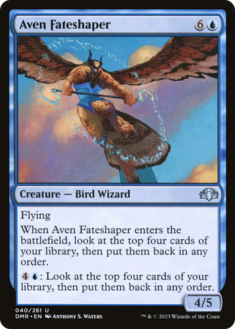 Aven Fateshaper (DMR-040)  Foil - Dominaria Remastered