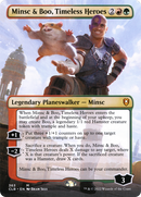Minsc & Boo, Timeless Heroes (Borderless) (CLB-363) - Commander Legends: Battle for Baldur's Gate (Borderless)