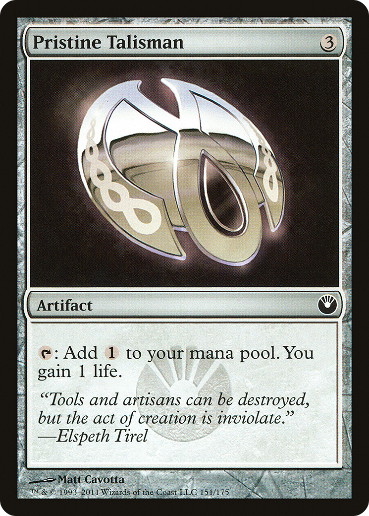 Pristine Talisman (UMP-151)  - New Phyrexia Promos