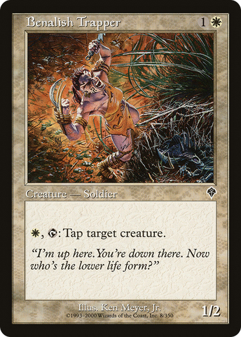 Benalish Trapper (INV-008) - Invasion Foil