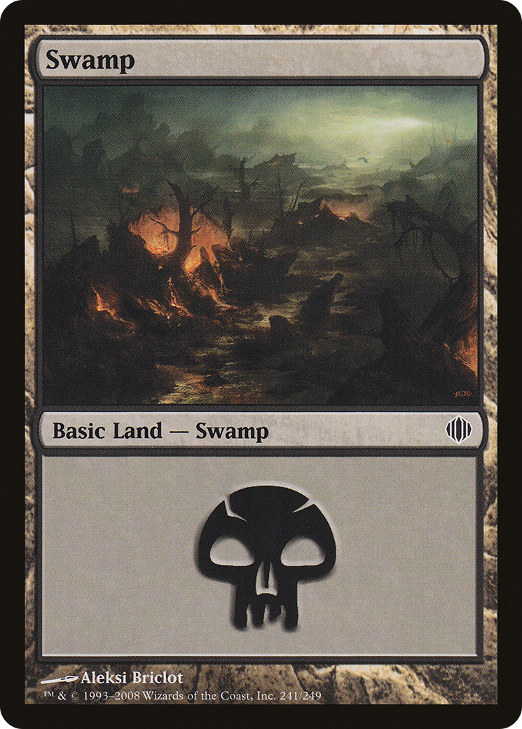 Swamp (241) (ALA-241) - Shards of Alara Foil