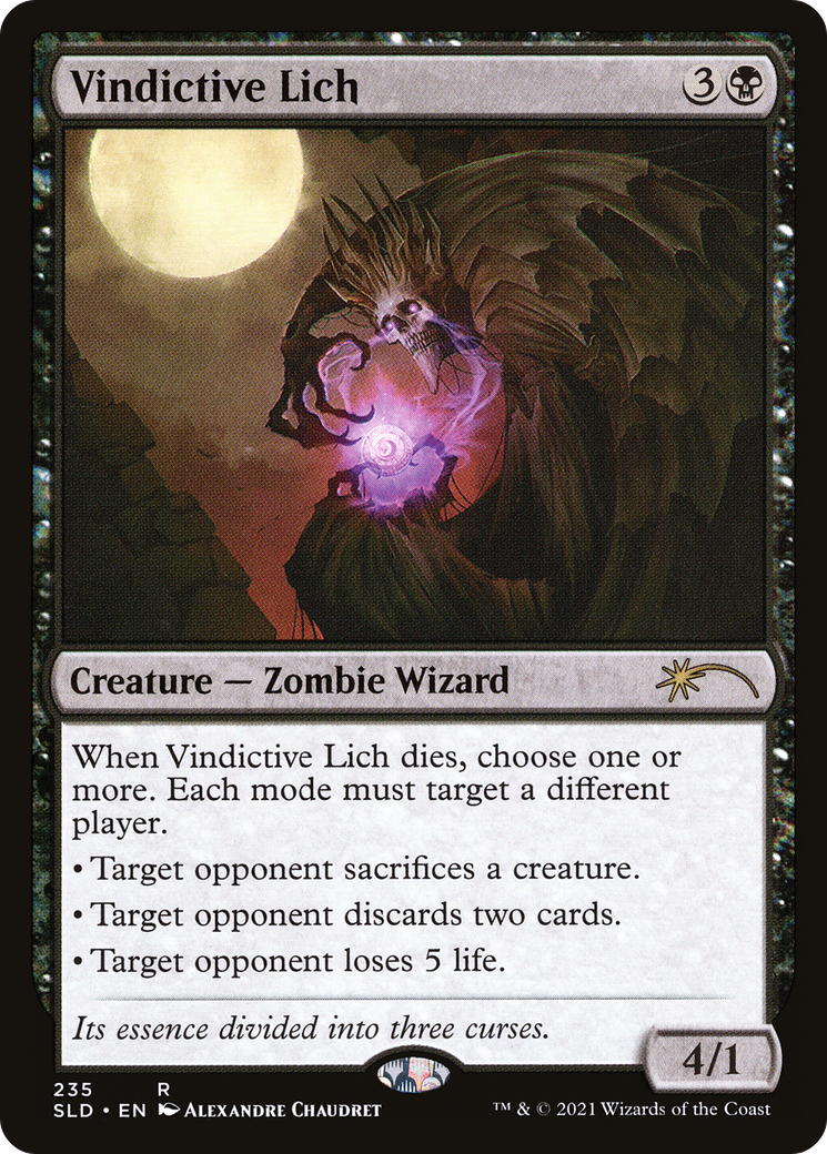 Vindictive Lich (SLD-235)  - Secret Lair Drop