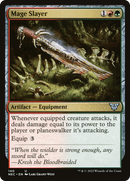 Mage Slayer (NEC-140)  - Neon Dynasty Commander