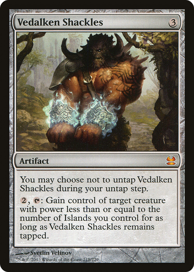 Vedalken Shackles (MMA-218)  - Modern Masters