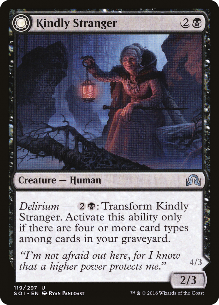 Kindly Stranger (SOI-119)  - Shadows over Innistrad: (Double Faced Transform)