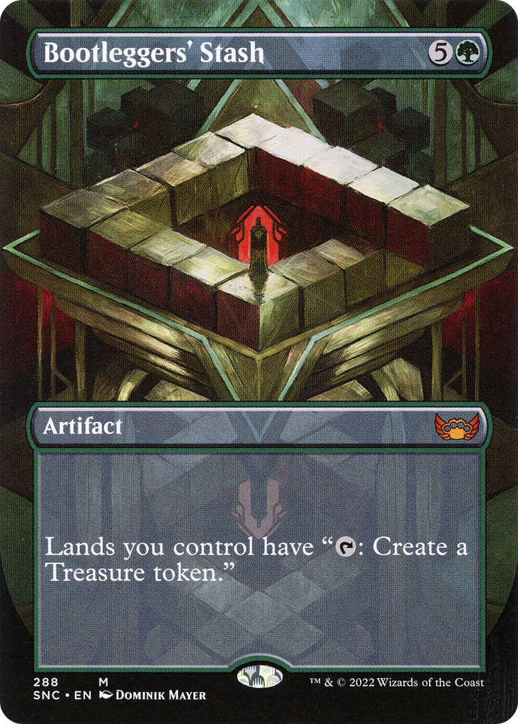 Bootleggers' Stash (Borderless) (SNC-288) - Streets of New Capenna (Borderless)