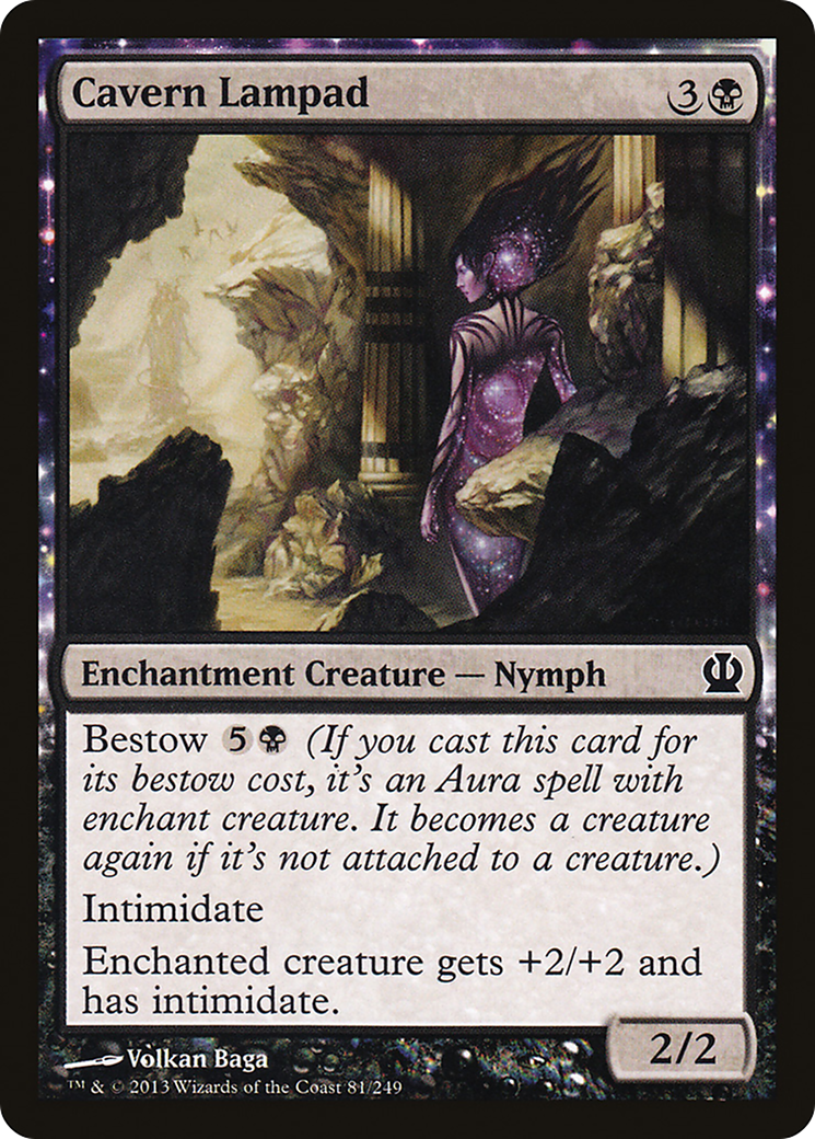 Cavern Lampad (THS-081)  - Theros: (enchantment)