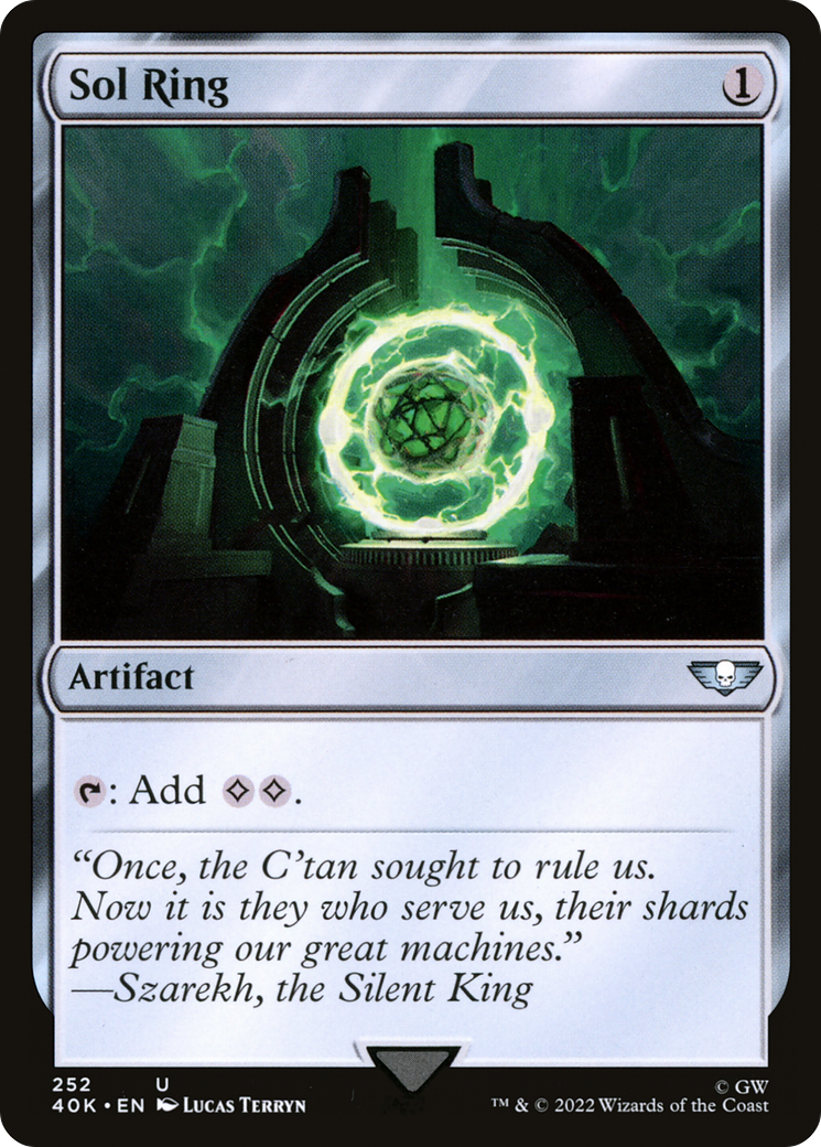 Sol Ring (252) (40K-252)  - Warhammer 40,000 Commander