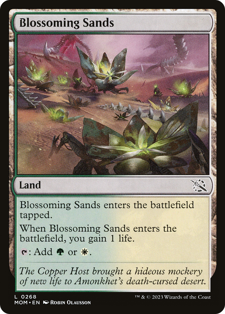 Blossoming Sands (MOM-268)  Foil - March of the Machine