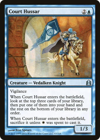 Court Hussar (CMD-043)  - Commander 2011