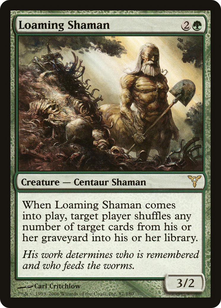 Loaming Shaman (DIS-087) - Dissension Foil