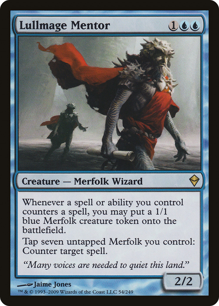 Lullmage Mentor (ZEN-054)  Foil - Zendikar