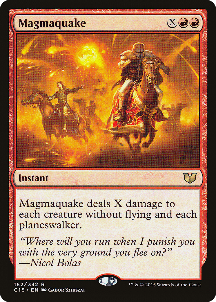 Magmaquake (C15-162)  - Commander 2015
