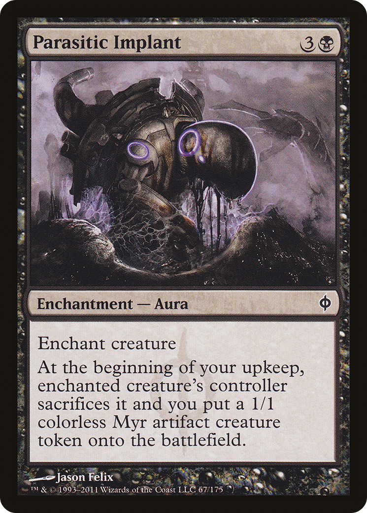 Parasitic Implant (NPH-067)  - New Phyrexia