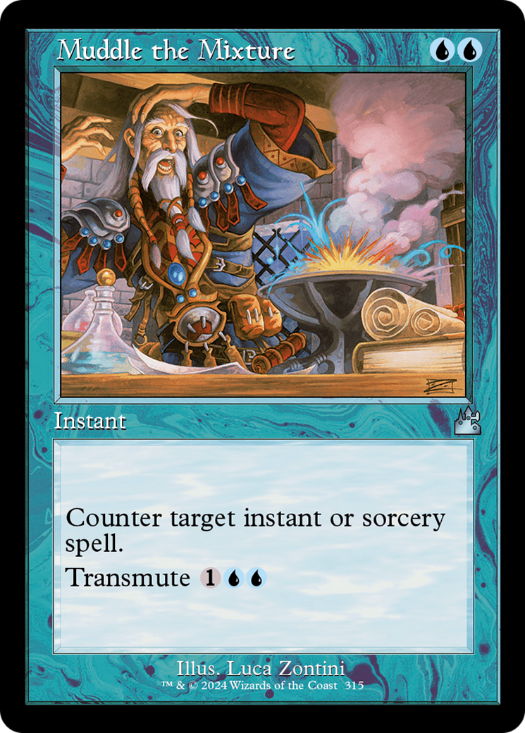Muddle the Mixture (Retro Frame) (RVR-315)  Foil - Ravnica Remastered
