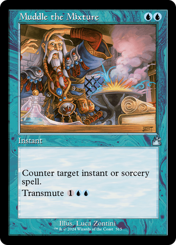 Muddle the Mixture (Retro Frame) (RVR-315)  Foil - Ravnica Remastered