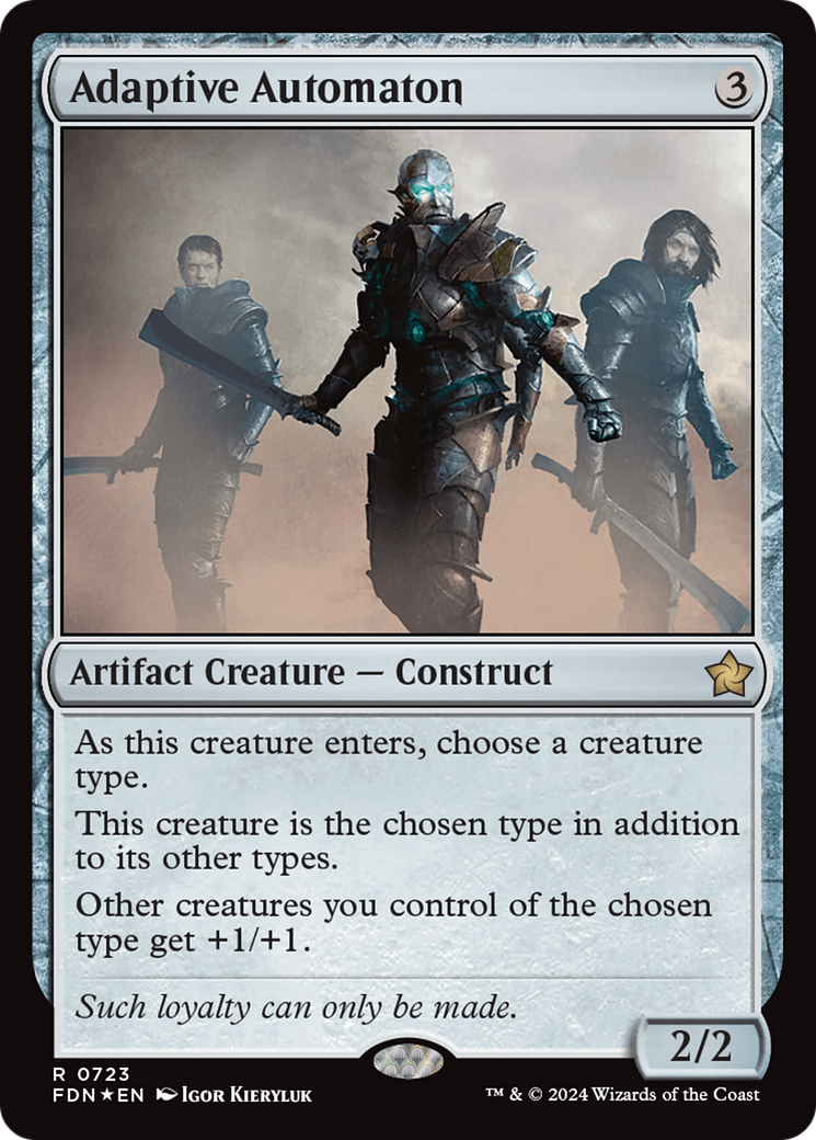 Adaptive Automaton (FDN-723)  Foil - Foundations