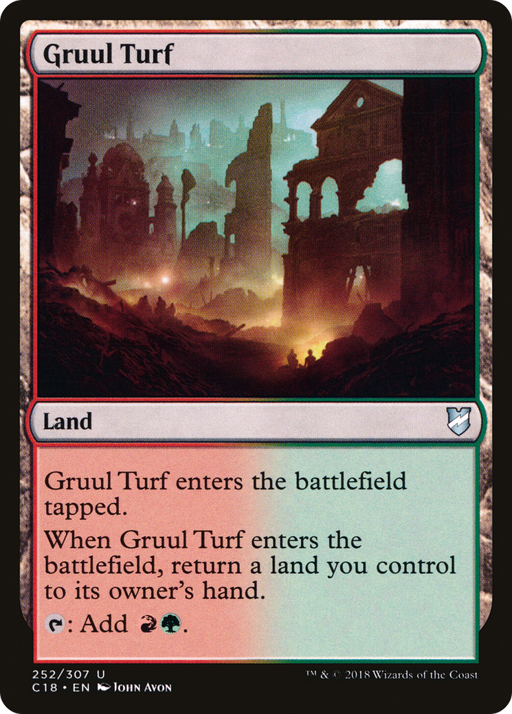 Gruul Turf (C18-252)  - Commander 2018