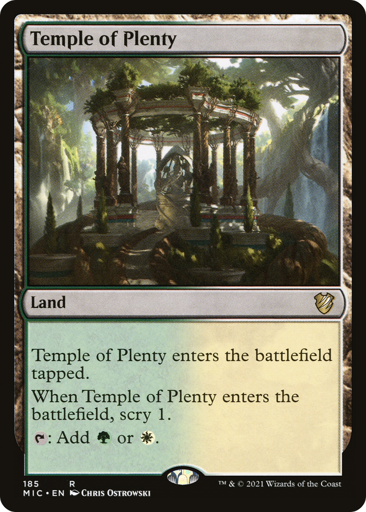 Temple of Plenty (MIC-185)  - Midnight Hunt Commander