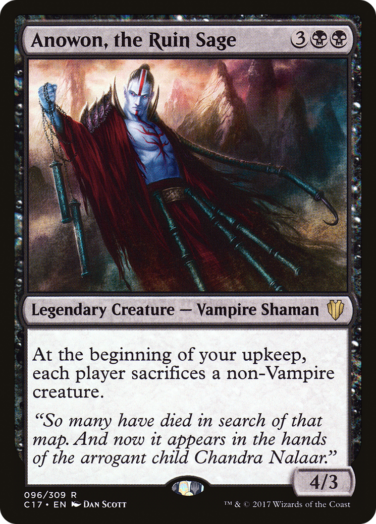 Anowon, the Ruin Sage (C17-096)  - Commander 2017