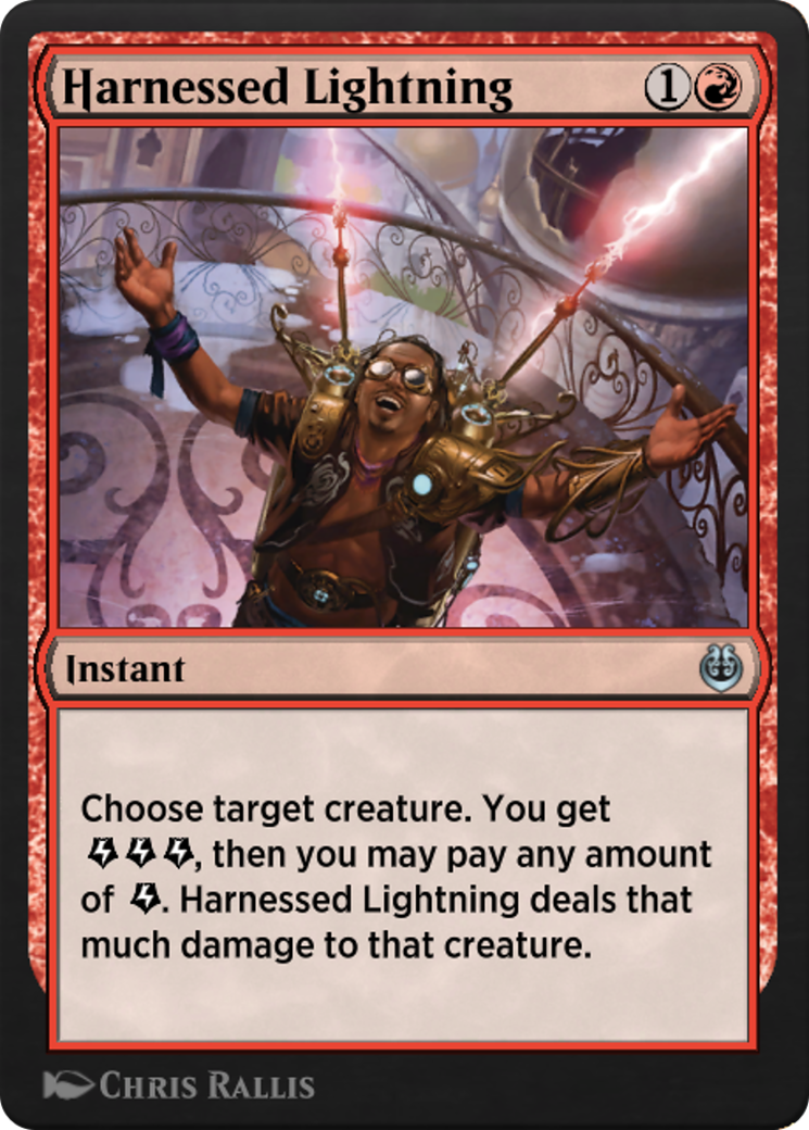Harnessed Lightning (KLR-127)  - Kaladesh Remastered
